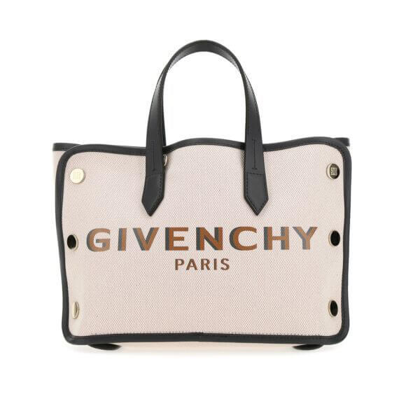 【ジバンシイ GIVENCHY】ロゴ metalボタン 2way pink キャンバス ミニ ボンド ショッパーBB50E5B0RY 650